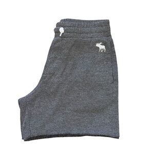 Abercrombie | Essential Fleece Icon Short | Boys | Gray